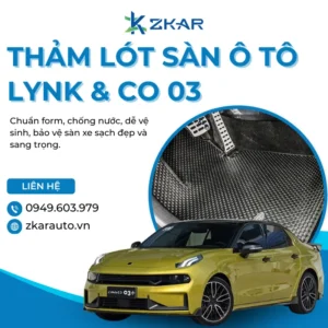 thảm lót sàn cho xe lynk&co 03