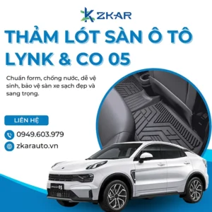 thảm lót sàn cho xe lynk&co 05
