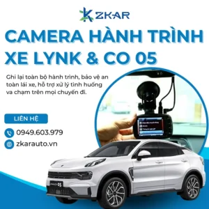 Gắn Camera Hành Trình Cho Xe Lynk & Co 05 Tại TP.HCM