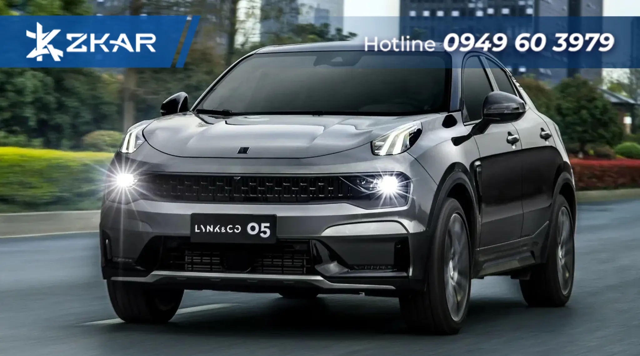 Địa Chỉ Độ Đèn Chính Hãng Cho Xe Lynk&Co 05 Tại TP.HCM