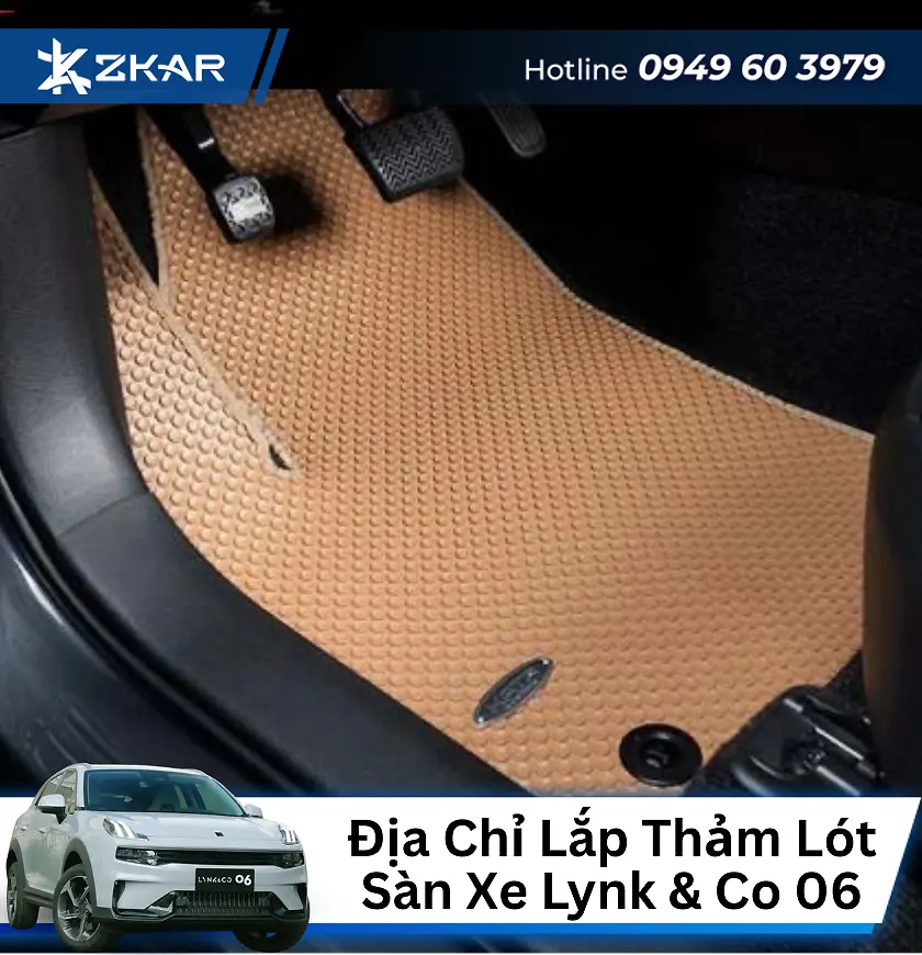 Địa Chỉ Lắp Thảm Lót Sàn Cho Lynk & Co 06 Uy Tín Tại TP.HCM