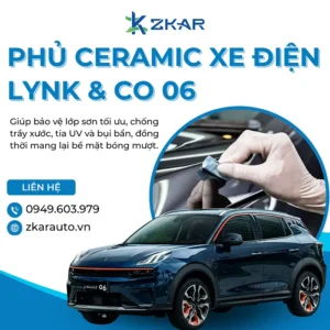 Phủ Ceramic Cho Xe lynk & co 06 Tại TP.HCM