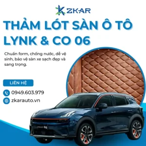thảm lót sàn cho xe lynk&co 06