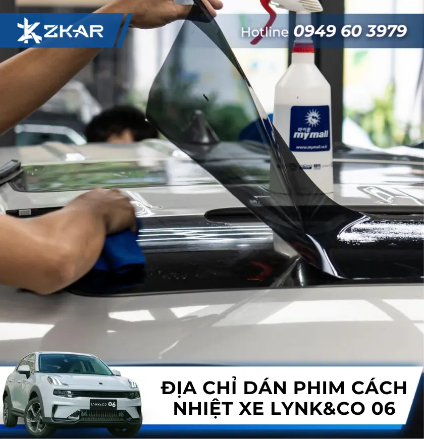 Địa Chỉ Dán Phim Cách Nhiệt Xe Lynk&Co 06 uy tín tại TP.HCM
