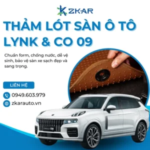 thảm lót sàn cho xe lynk&co 09