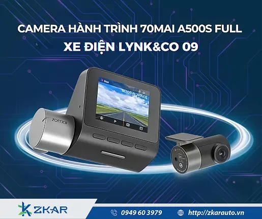 Camera Hành Trình 70mai A500S Lynk & Co 09