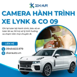 Gắn Camera Hành Trình Cho Xe Lynk & Co 09 Tại TP.HCM
