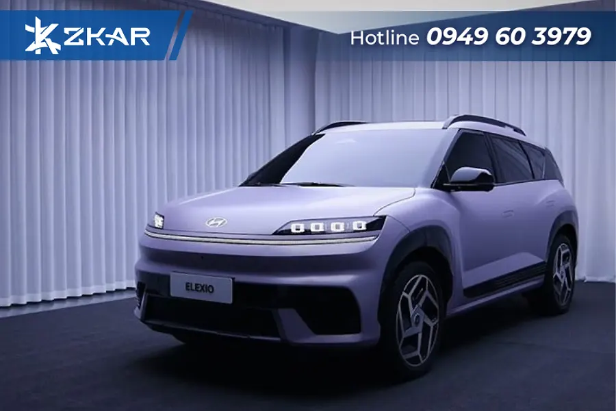 Hyundai EO là một chiếc xe điện gầm cao cỡ nhỏ