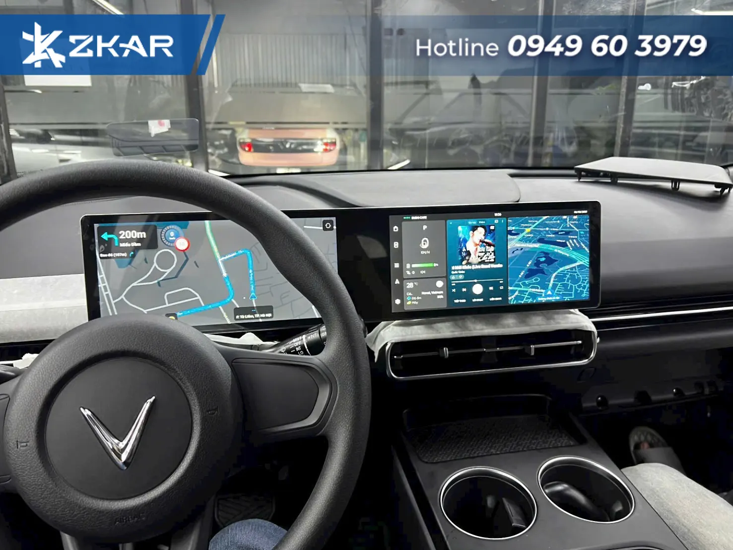 màn hình android 21 inch setcar vision pro
