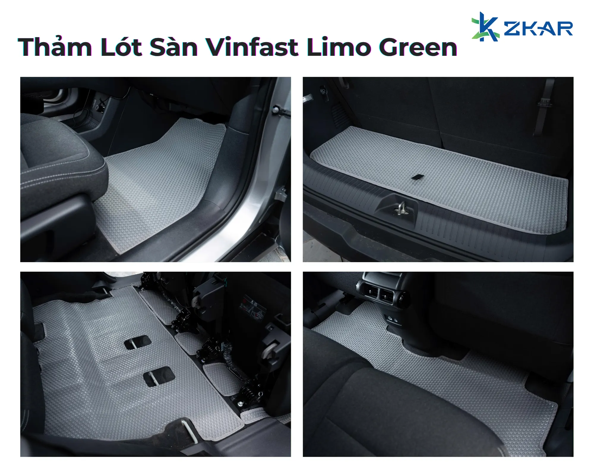 địa chỉ lắp thảm lót sàn kata uy tín cho xe điện limo green