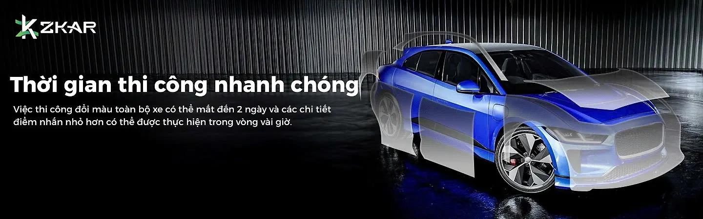 Thời gian thi công nhanh chóng