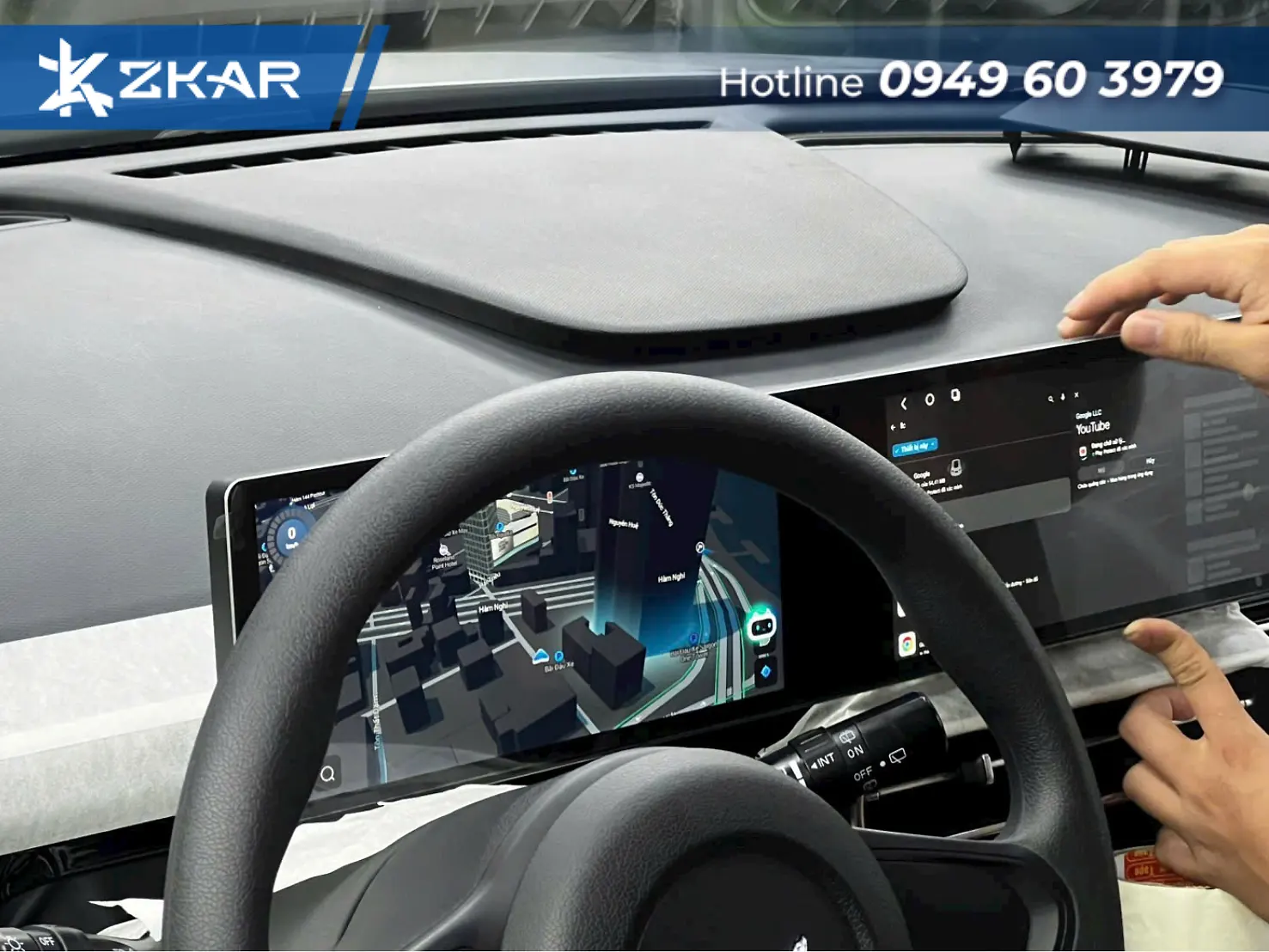 màn hình setcar vision pro hiệu suất mạnh mẽ