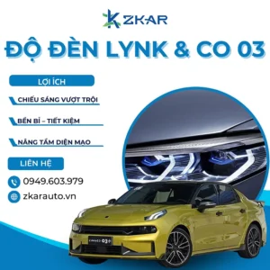 Độ Đèn Xe Lynk&Co 03 Tại TP.HCM