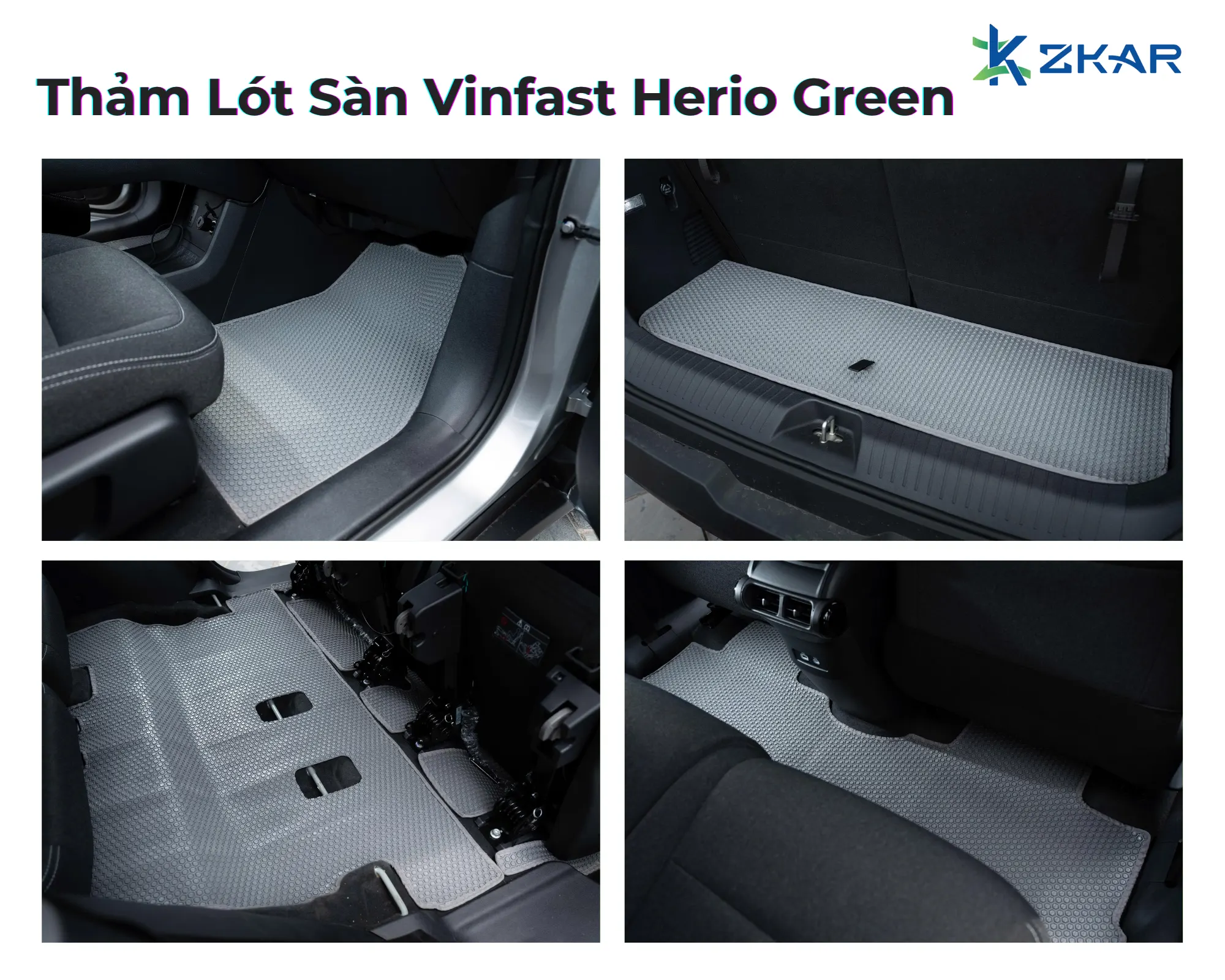 địa chỉ lắp thảm lót sàn kata uy tín cho xe điện herio green