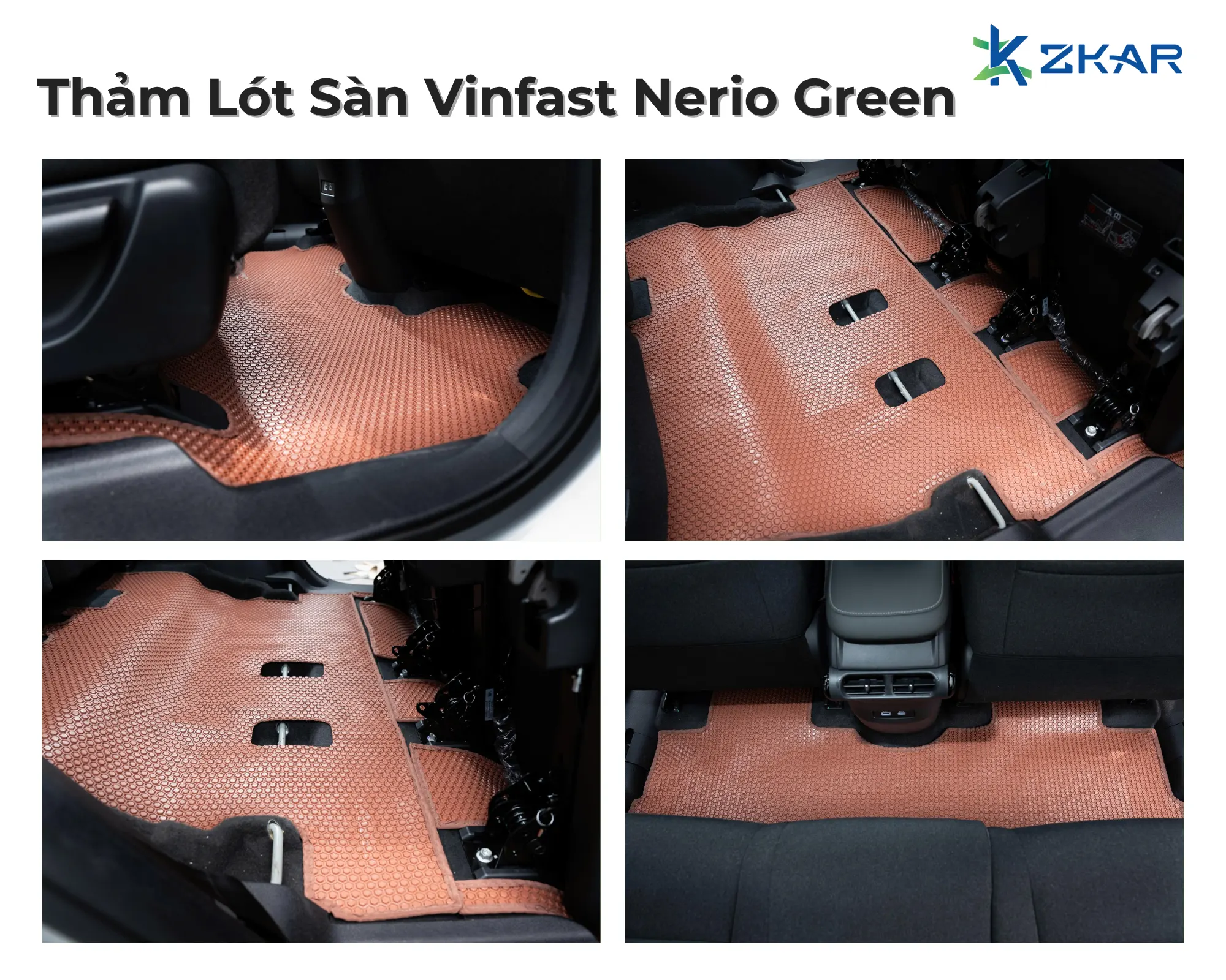 địa chỉ lắp thảm lót sàn kata uy tín cho xe điện nerio green