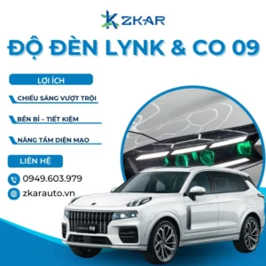 Độ Đèn Xe Lynk&Co 09 Tại TP.HCM