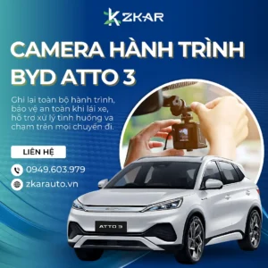 Gắn Camera Hành Trình Cho Xe BYD Atto 3 Tại TP.HCM 