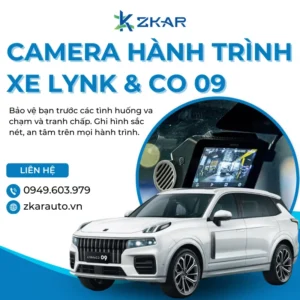 Gắn Camera Hành Trình Cho Xe Lynk & Co 09 Tại TPHCM