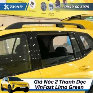 Giá Nóc VinFast Limo Green - 2 Thanh Dọc