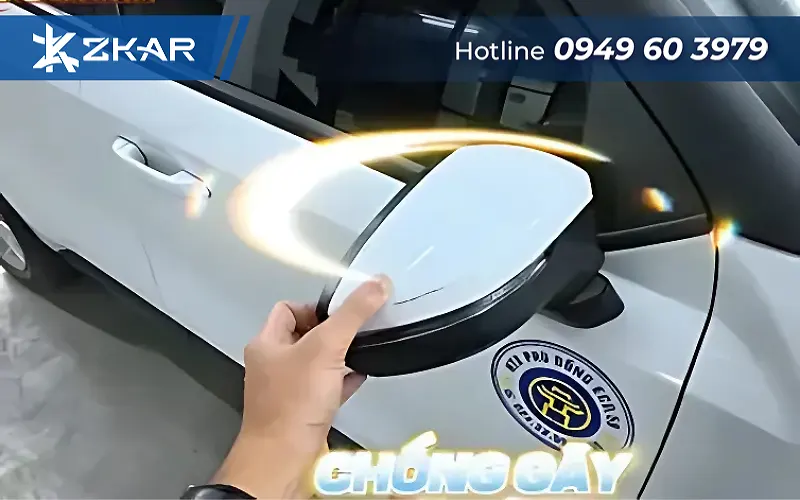 địa chỉ độ gương gập điện vinfast limo green uy tín tại ZKar Auto