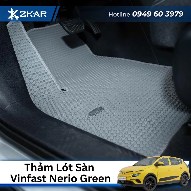 Thảm Lót Sàn Cho Xe Vinfast Nerio Green - KATA