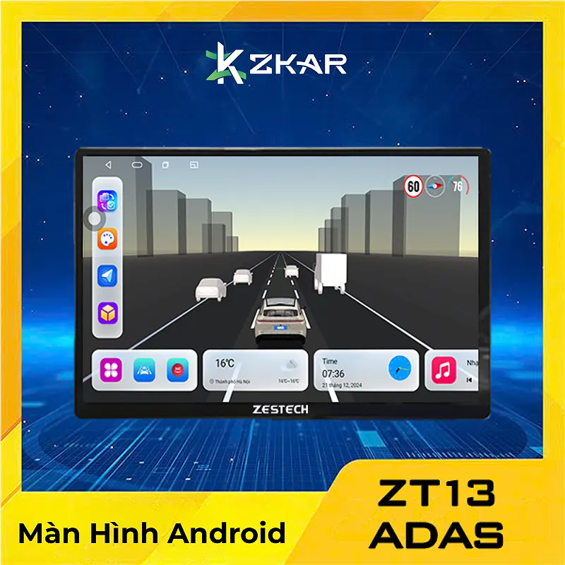 Màn Hình Android Ô Tô 13 Inch 2K - Zestech ZT13 ADAS