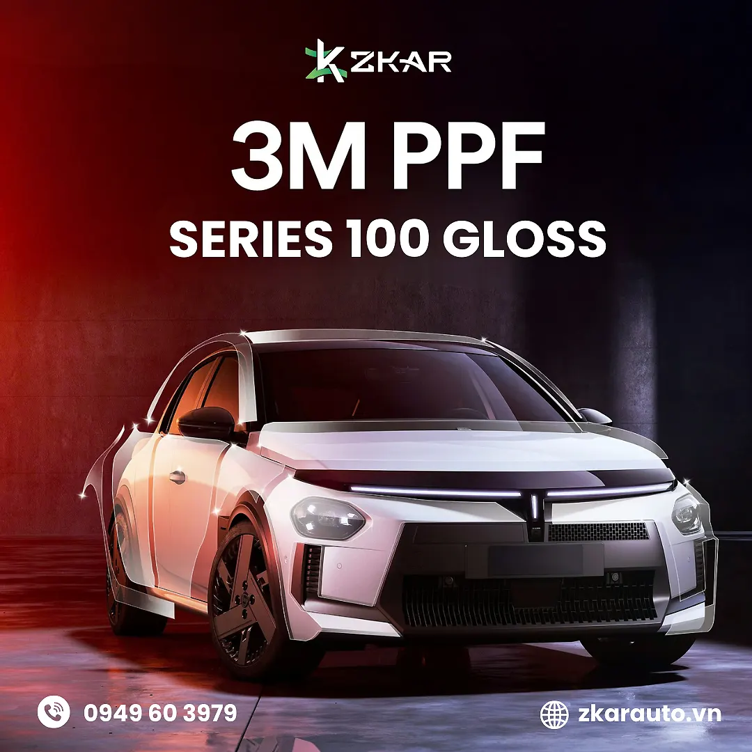 Địa chỉ lắp đặt dán ppf 3m 100 gloss uy tín tại tp.hcm