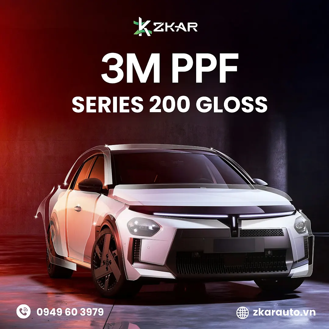 Địa chỉ lắp đặt dán ppf 3m 200 gloss uy tín tại tp.hcm