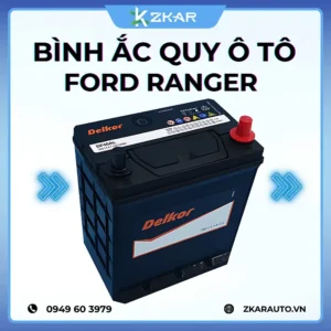 Lắp Bình Ắc Quy Ô Tô Xe Ford Ranger