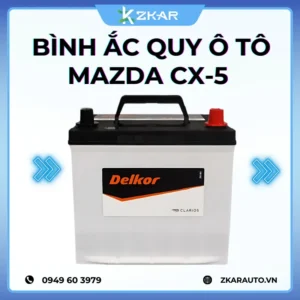 Lắp Bình Ắc Quy Ô Tô Xe Mazda CX-5