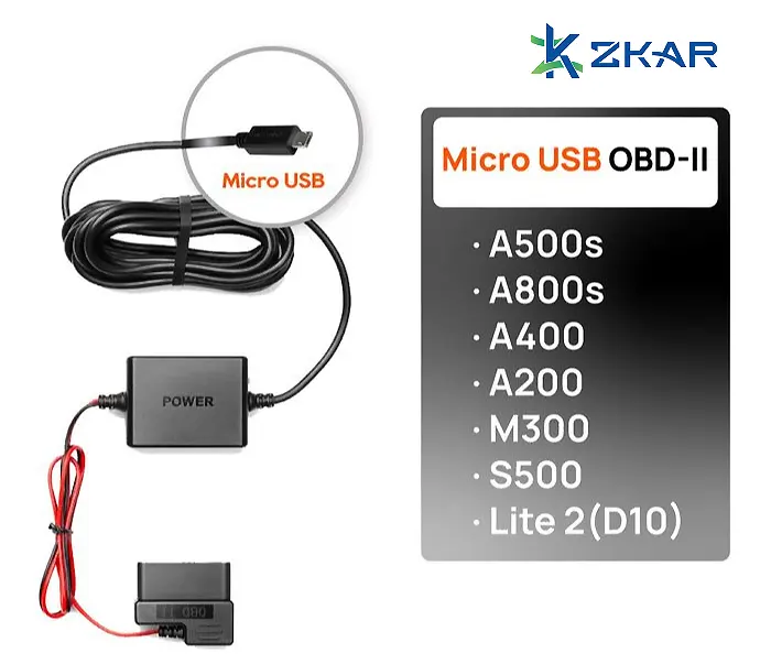 Thông Số bộ hardwire kit 70mai OBD 2 