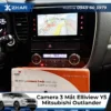 Lắp Camera 3 Mắt Elliview Y5 Cho Xe Outlander