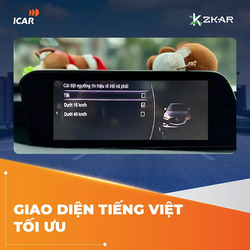 Camera 360 M11 dễ dàng nhờ bộ cài đặt đều hiển thị ngôn ngữ Tiếng Việt