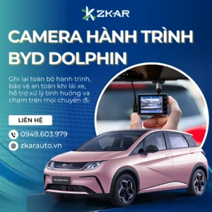 Gắn Camera Hành Trình Cho Xe BYD Dolphin Tại TP.HCM