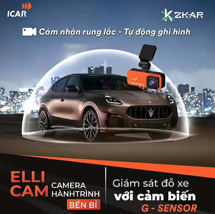 Trung Tâm Lắp Đặt Camera Hành Trình Ellicam A650S Uy Tín Chính Hãng Tại TPHCM