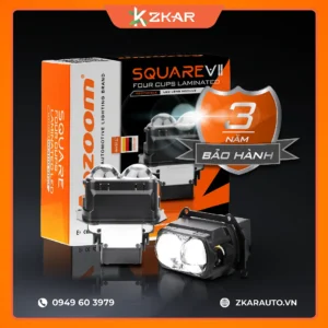 Độ đèn Bi pha SQUARE V2 Thương hiệu AOZOOM