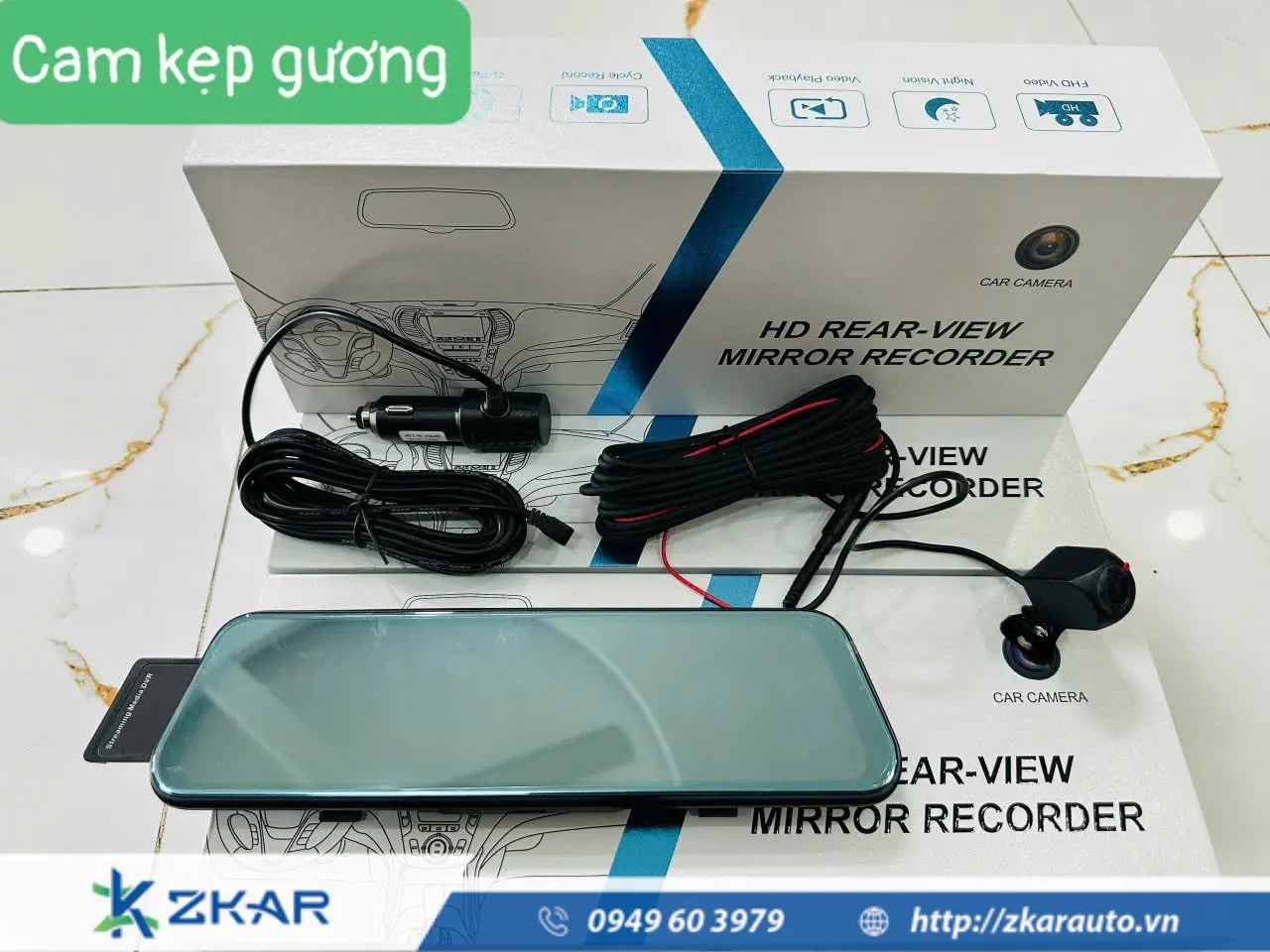 thiết bị thông minh thay thế gương chiếu hậu truyền thống