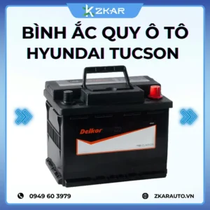 Lắp Bình Ắc Quy Ô Tô Xe Hyundai Tucson
