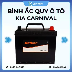 Lắp Bình Ắc Quy Ô Tô Xe Kia Carnival