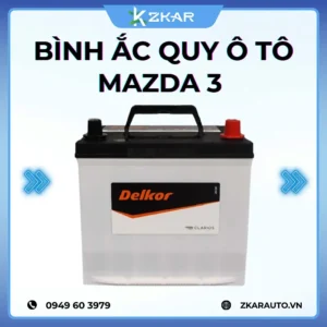 Thay Bình Ắc Quy Ô Tô Xe Mazda 3