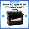 Thay Bình Ắc Quy Delkor Cho Xe Toyota Camry