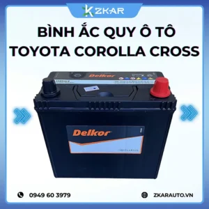 Lắp Bình Ắc Quy Ô Tô Xe Toyota Corolla Cross