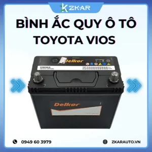 Lắp Bình Ắc Quy Ô Tô Xe Toyota Vios