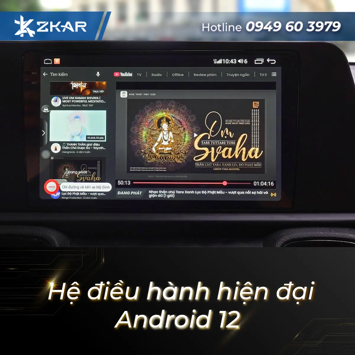 Widget GSpeed hiển thị rõ ràng cố định trên giao diện Elligo Gold