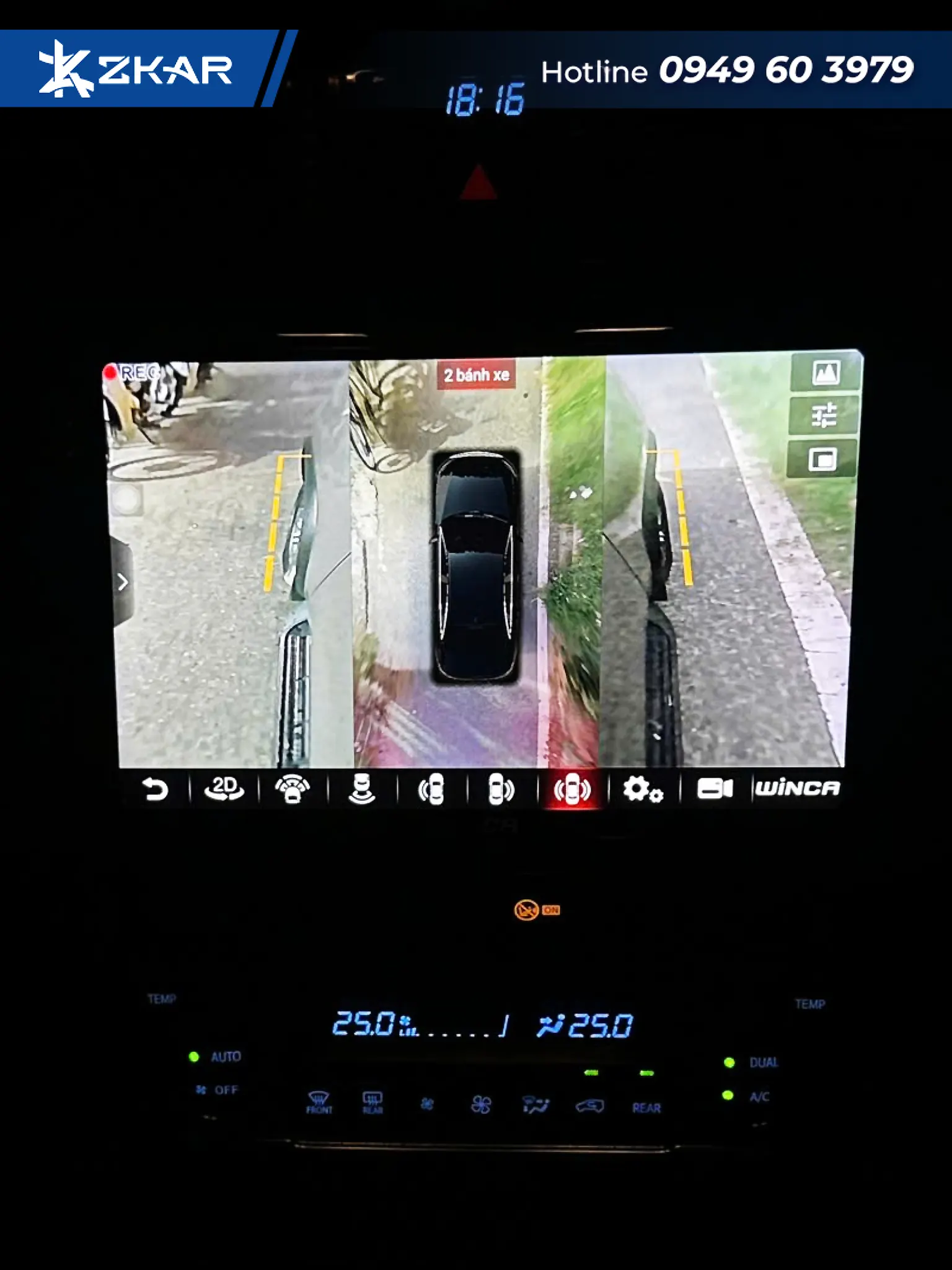 Camera 360 độ quan sát và ghi lưu hành trình
