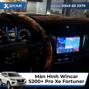 Gắn Màn Hình Wincar S200+ Pro Cho Fortuner Giá Tốt