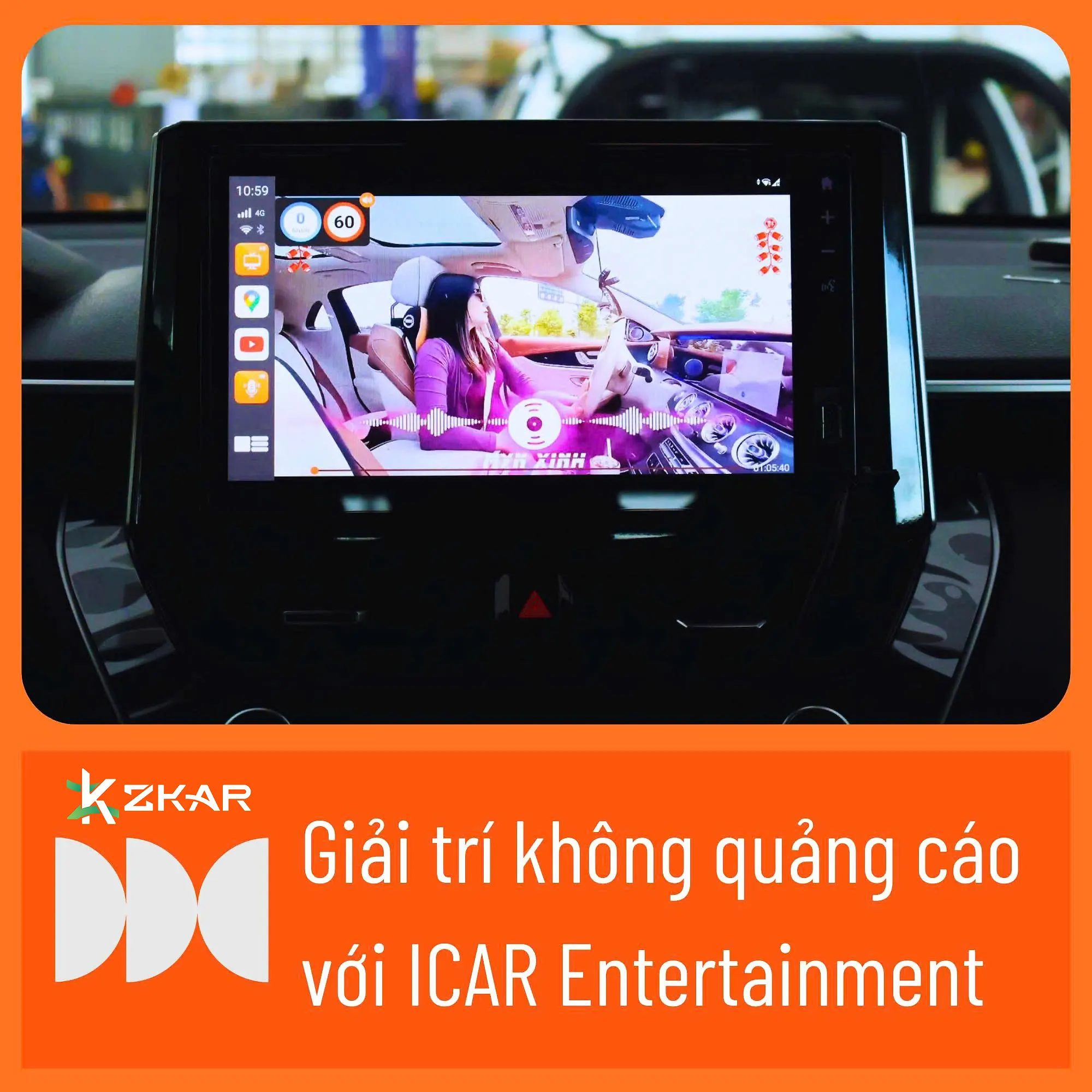 Giải Trí Không Quảng Cáo Với Icar Entertainment