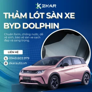 Thảm Lót Sàn Cho Xe BYD Dolphin