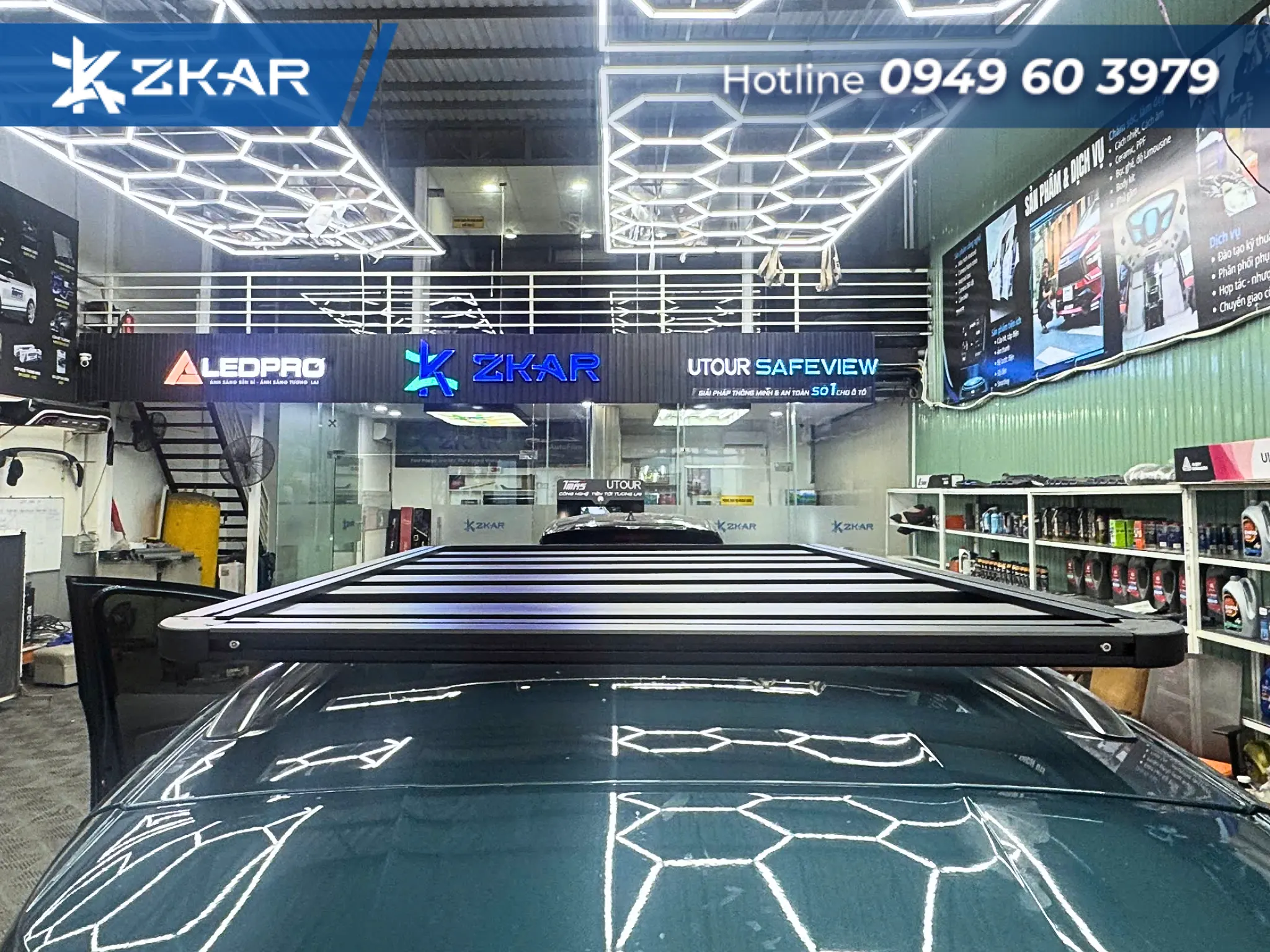 Baga mui Peugeot 5008 tương thích hoàn hảo với nóc xe
