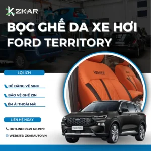 Bọc Ghế Da Xe Ford Territory